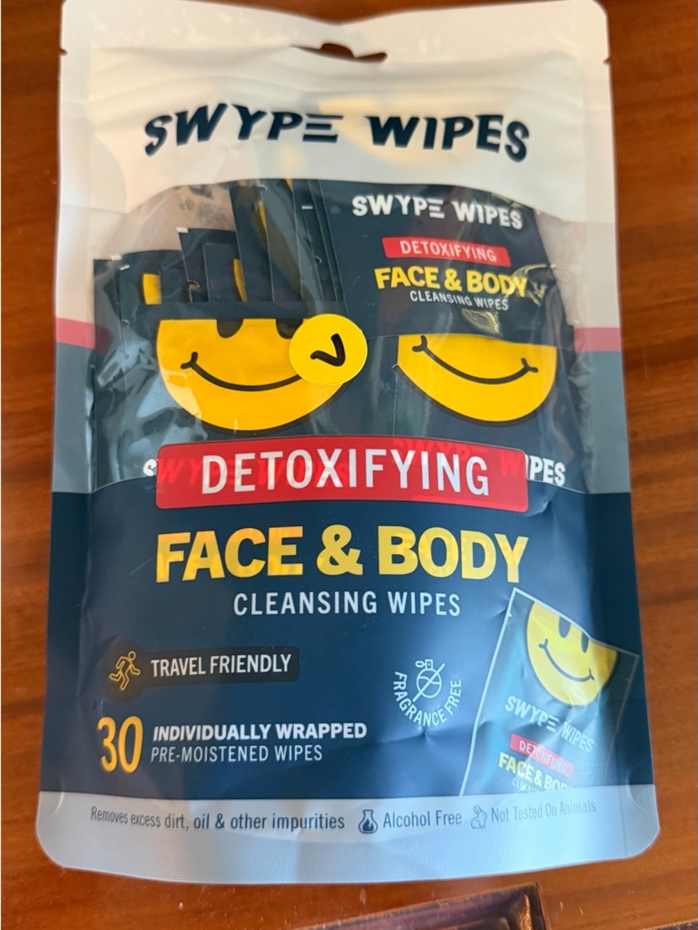 Detoxifying Face & Body Cleansing Wipes